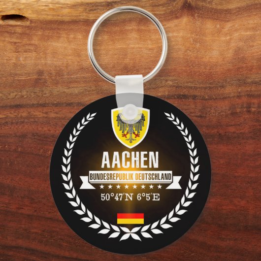 Aachen Schlüsselanhänger (Vorderseite)