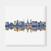 Aachen Skyline Magnet (Vorne)