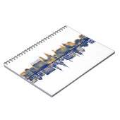 Aachen Skyline Notizblock (Linke Seite)
