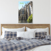 Aachen Wrapped Canvas Leinwanddruck (Insitu (Schlafzimmer))