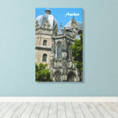 Aachen Wrapped Canvas Leinwanddruck (Insitu (Holzboden))