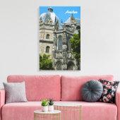 Aachen Wrapped Canvas Leinwanddruck (Insitu (Wohnzimmer))