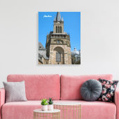 Aachen Wrapped Canvas Leinwanddruck (Insitu (Wohnzimmer))