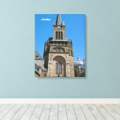Aachen Wrapped Canvas Leinwanddruck (Insitu (Holzboden))
