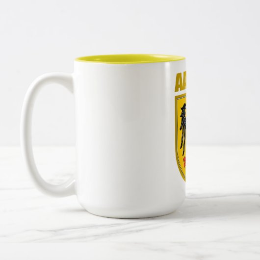 Aachen Zweifarbige Tasse (Links)