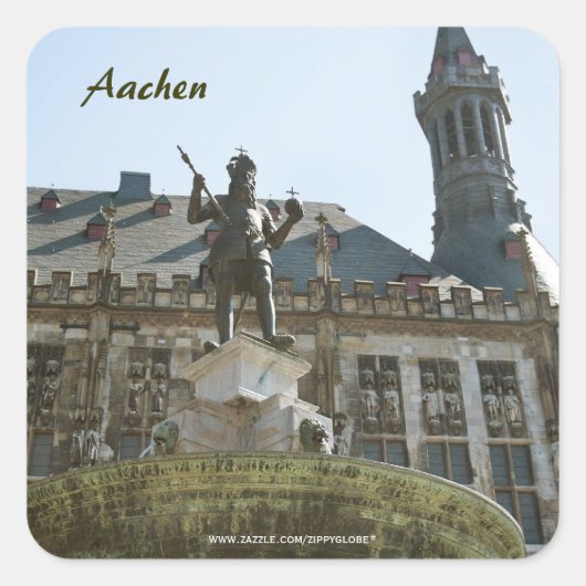 Aachener Aufkleber (Vorderseite)