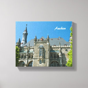 Aachener eingewickelter Canvas Leinwanddruck