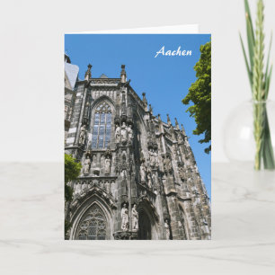 Aachener Grußkarte Karte