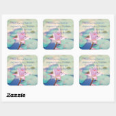 Aad Guray Namh Quadratischer Aufkleber (Blatt)