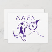 AAFA POSTKARTE (Vorne/Hinten)