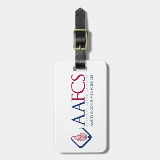 AAFCS-Gepäckmarke Gepäckanhänger (Vorderseite vertikal)