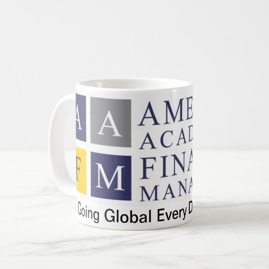 AAFM ® Führungskraft-Kaffee-Tasse Kaffeetasse (Vorderseite Links)