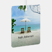 Aah...Keramik Ornament Aus Metall (Vorderseite Rechts)