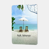 Aah...Keramik Ornament Aus Metall (Vorderseite links)