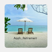 Aah...Keramik Ornament Aus Metall (Rückseite)