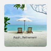 Aah...Keramik Ornament Aus Metall (Vorderseite)