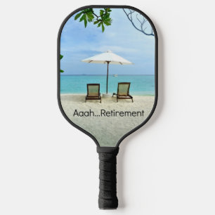 Aah... Pensionierung. Pickleball Schläger