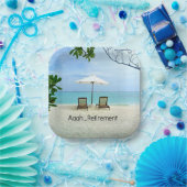 Aah... Pensionierung, populäres Design, Pappteller (Party)