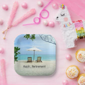 Aah... Pensionierung, populäres Design, Pappteller (Party)