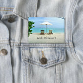 Aah Ruhestand...Entspannung am Strand, Button (Insitu)