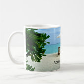 Aah...Ruhestand, Entspannung am Strand Kaffeetasse (Links)