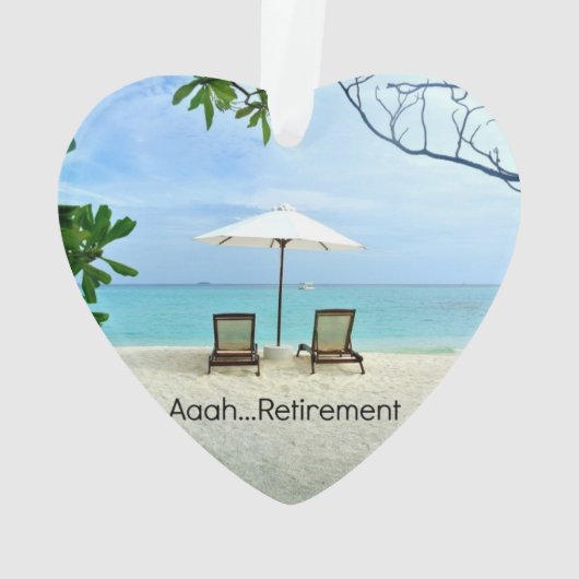 Aah... ruhestand ornament (Rückseite)