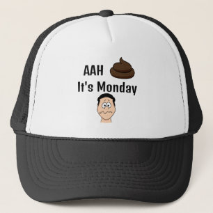 AAh S&%# Es ist Montag Trucker-Mütze Truckerkappe