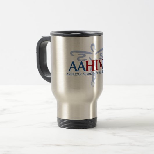 AAHIVM Reise-Tasse Reisebecher (Vorderseite Links)