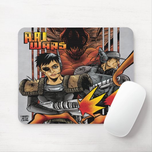 AAI-Kriegsheld übernimmt Alien-Mausklick Mousepad (Mit Mouse)