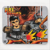 AAI-Kriegsheld übernimmt Alien-Mausklick Mousepad (Vorne)