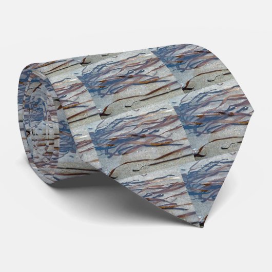 Aal-Gras-Meerespflanze-Krawatte Krawatte (Gerollt)