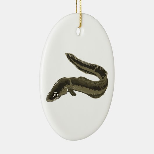 Aal Keramikornament (Rechts)