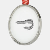 Aal Ornament Aus Metall (Links)