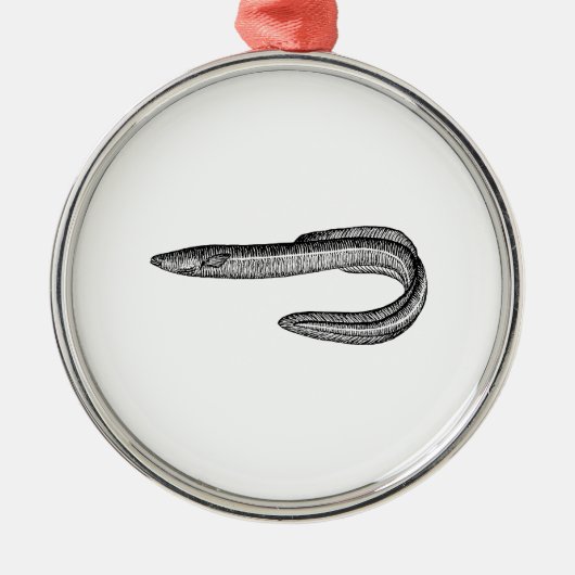 Aal Ornament Aus Metall (Vorne)