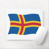 Aaland Flag Mousepad (Mit Mouse)