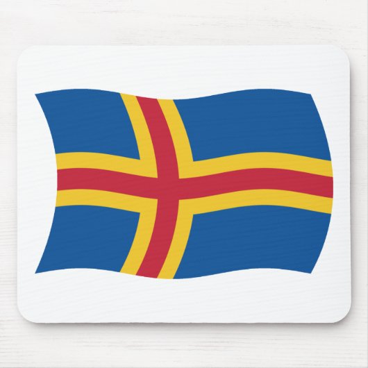 Aaland Flag Mousepad (Vorne)