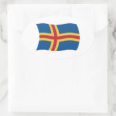 Aaland Flag Sticker (Tasche)