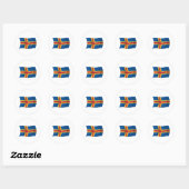 Aaland Flag Sticker (Blatt)