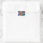 Aaland Flag Sticker (Tasche)