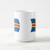 Aaland Flag Tasse (Mittel)