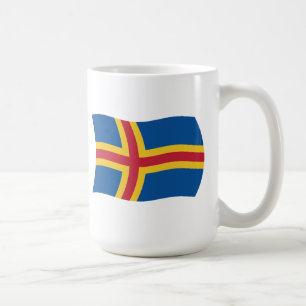 Aaland Flagge Tasse