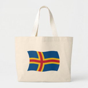 Aaland-Flagge Tragetasche