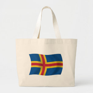 Aaland-Flagge Tragetasche