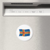 Aaland-Flaggenmagnet Magnet (In Situ (Geschirrspüler))