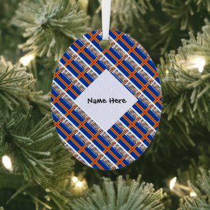 Aaland Islands Ålander Flag Personalisiert gefiebe Ornament Aus Metall