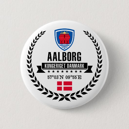 Aalborg Button (Vorderseite)