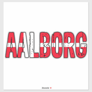 Aalborg, Dänemark Aufkleber