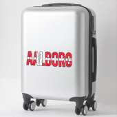 Aalborg, Dänemark Aufkleber (Koffer)