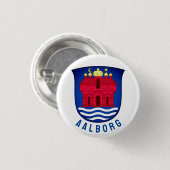 Aalborg - DÄNEMARK Button (Vorne & Hinten)