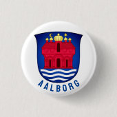 Aalborg - DÄNEMARK Button (Vorderseite)